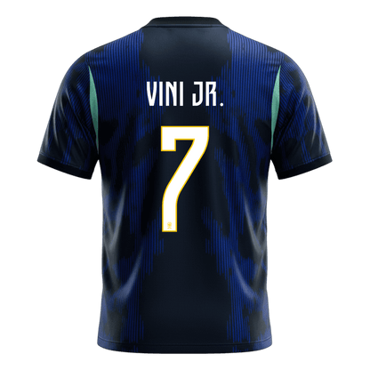 Camiseta VINI JR. #7 Brazil 2026 Segunda Equipación Copa del Mundo - Versión Hincha