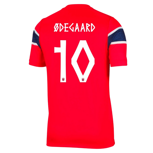 Camiseta Ødegaard #10 Norway 2026 Primera Equipación Copa del Mundo - Versión Hincha