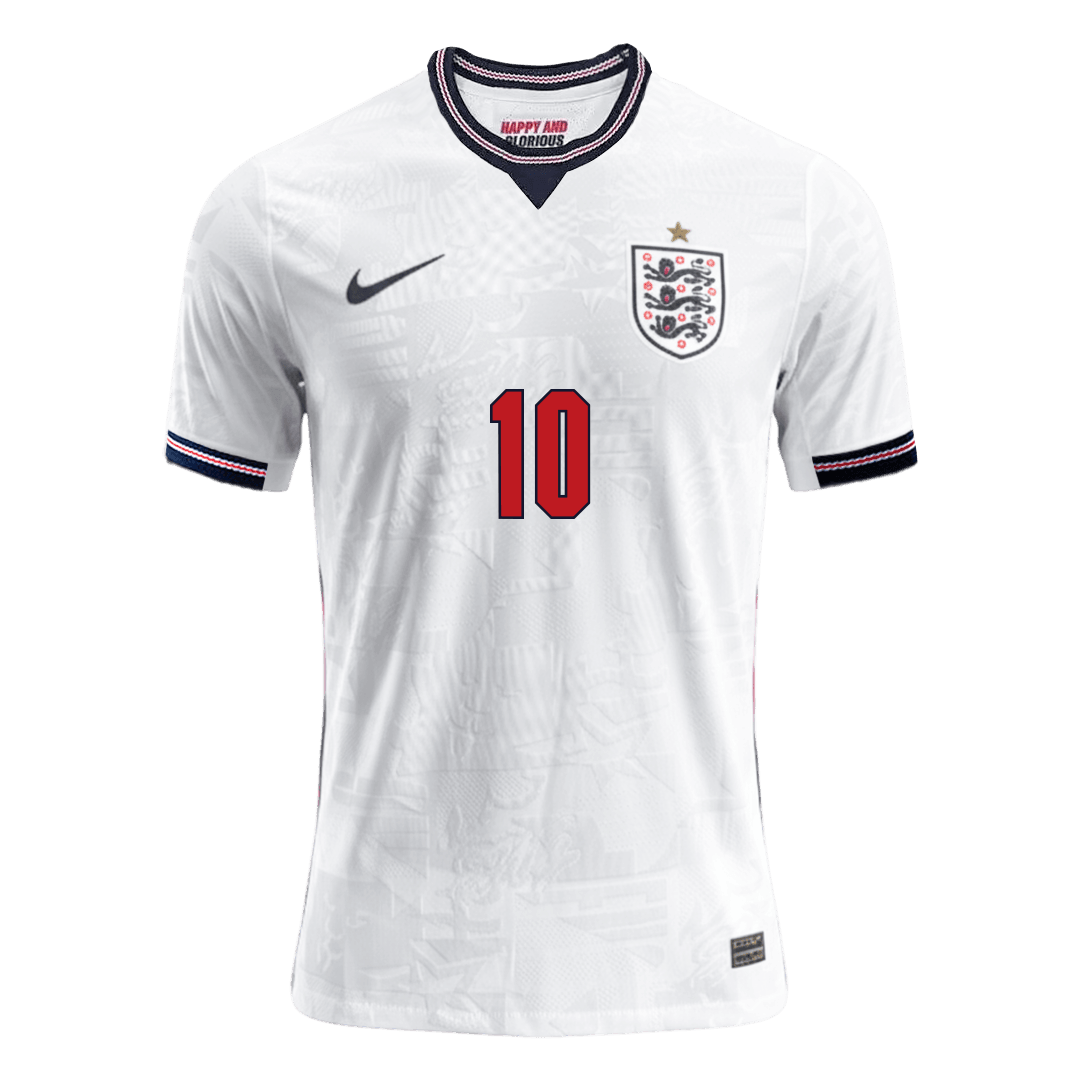 Camiseta Auténtica BELLINGHAM #10 England 2026 Primera Equipación Copa del Mundo -Versión Jugador