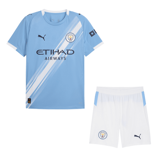 Conjunto Manchester City 2025/26 Primera Equipación Hombre Camiseta+Pantalón