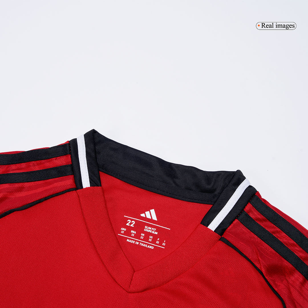 Conjunto Infantil Completo Manchester United 2025/26 Primera Equipación-Camisetas Pasion Shop