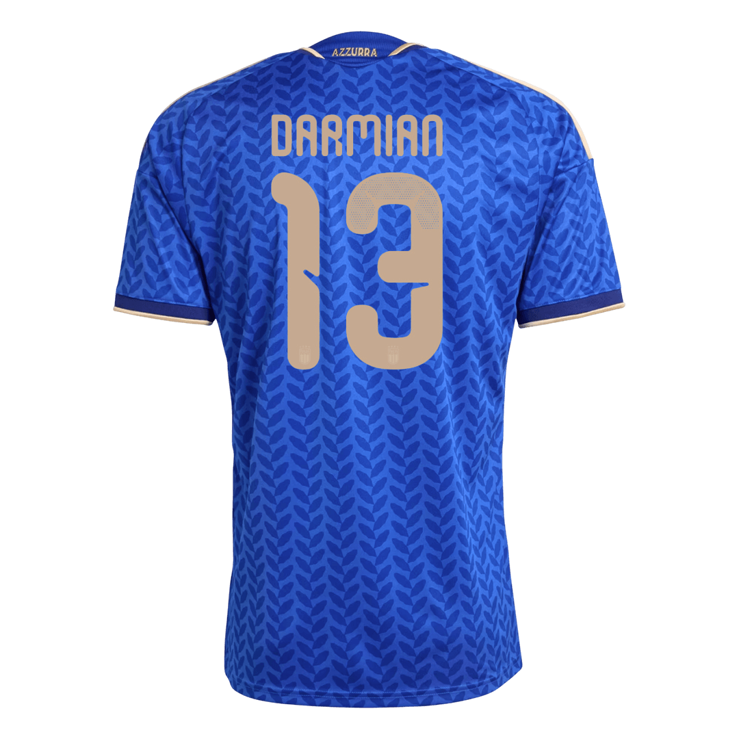 Camiseta DARMIAN #13 Italy 2026 Primera Equipación Copa del Mundo - Versión Hincha