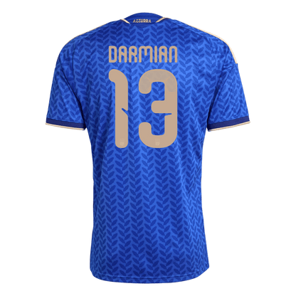 Camiseta DARMIAN #13 Italy 2026 Primera Equipación Copa del Mundo - Versión Hincha