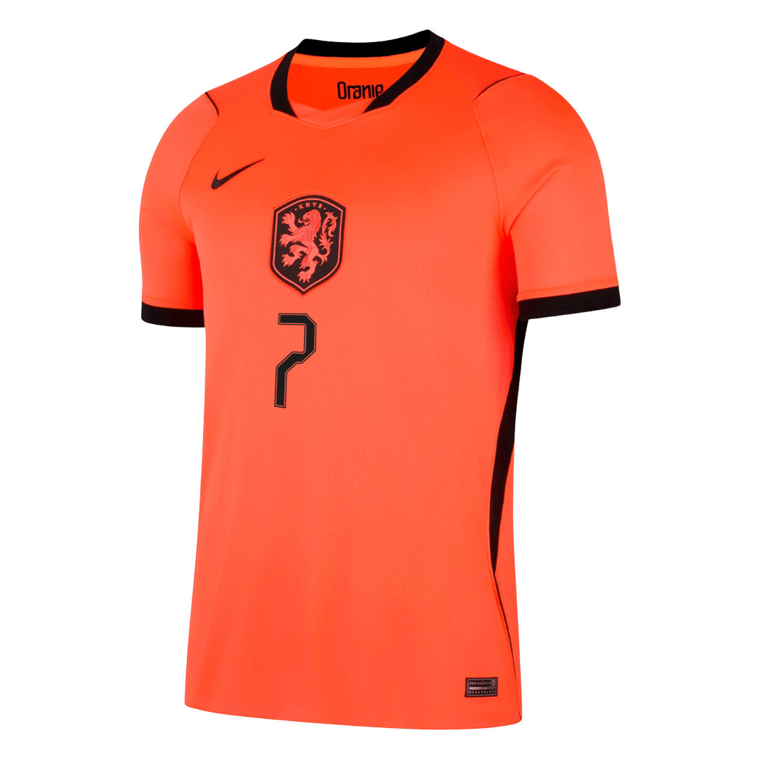 Camiseta XAVI #7 Netherlands 2026 Primera Equipación Copa del Mundo - Versión Hincha