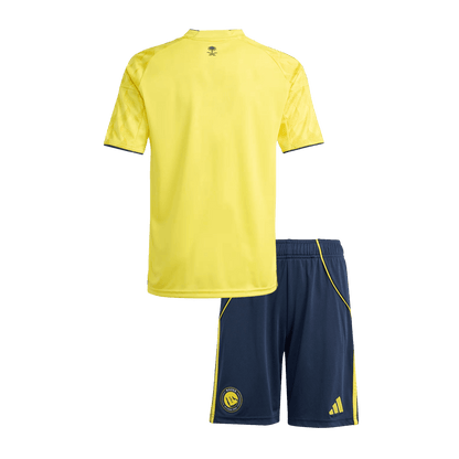 Conjunto Infantil Al Nassr 2025/26 Primera Equipación-Camisetas Pasion Shop