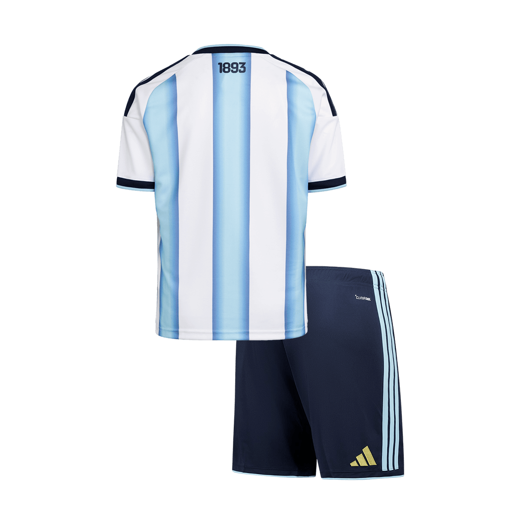 Conjunto Infantil Argentina Copa del Mundo 2026 Primera Equipación