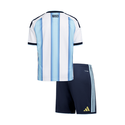 Conjunto Infantil Argentina Copa del Mundo 2026 Primera Equipación