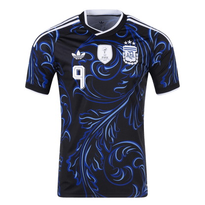 Camiseta J. ÁLVAREZ #9 Argentina 2026 Segunda Equipación Copa del Mundo - Versión Hincha