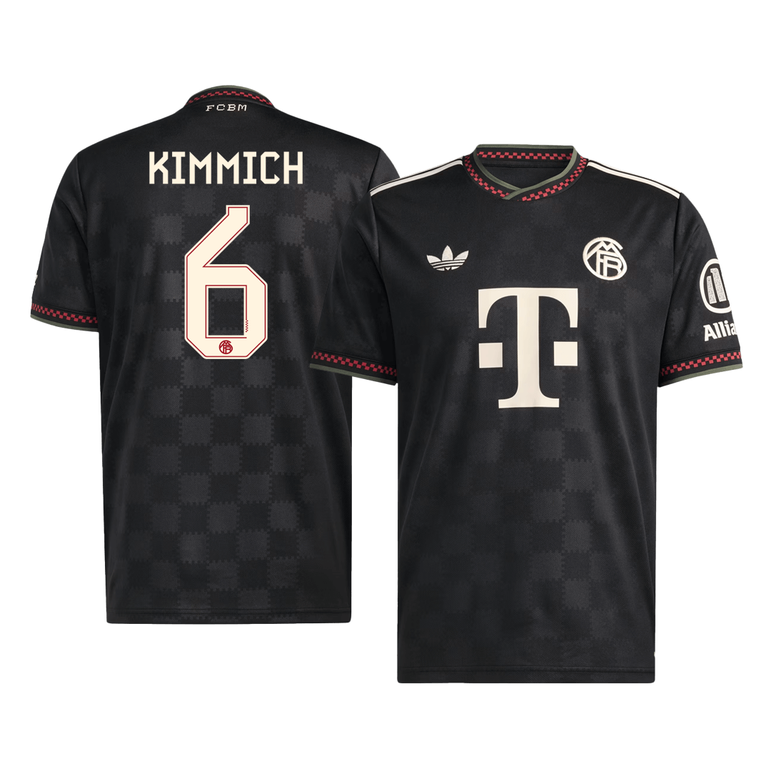Camiseta KIMMICH #6 Bayern Munich 2025/26 Tercera Equipación - Versión Hincha
