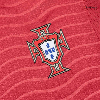 Camiseta Auténtica BERNARDO #10 Portugal 2026 Primera Equipación Copa del Mundo -Versión Jugador