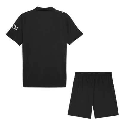 Conjunto Manchester City 
2025/26 Segunda Equipación (Camiseta + Pantalón Corto)