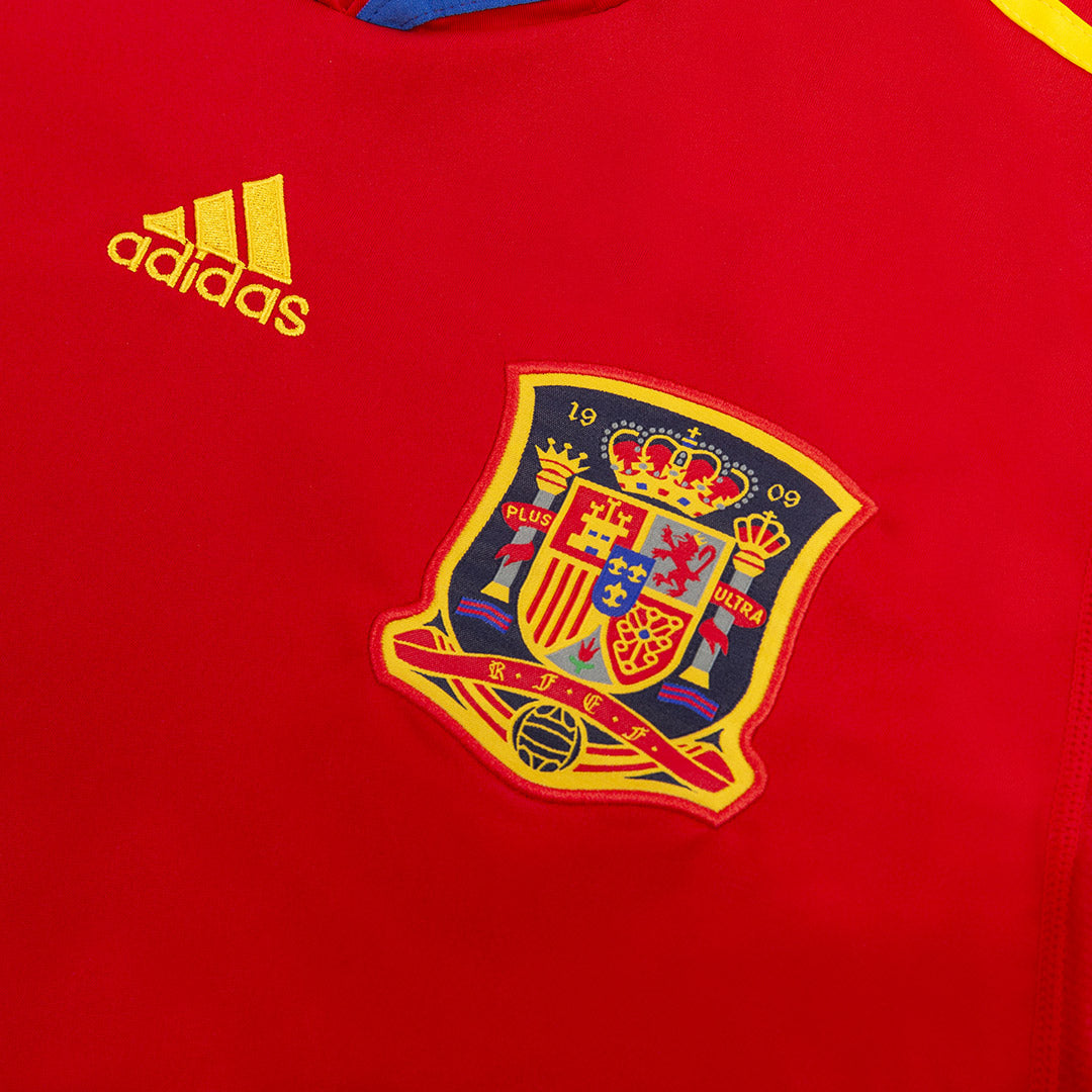 Retro 2010 Spain Primera Equipación Copa del Mundo