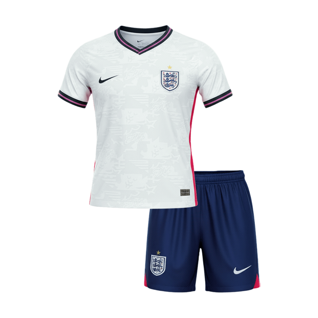 Conjunto Infantil England 2026 Primera Equipación Copa del Mundo