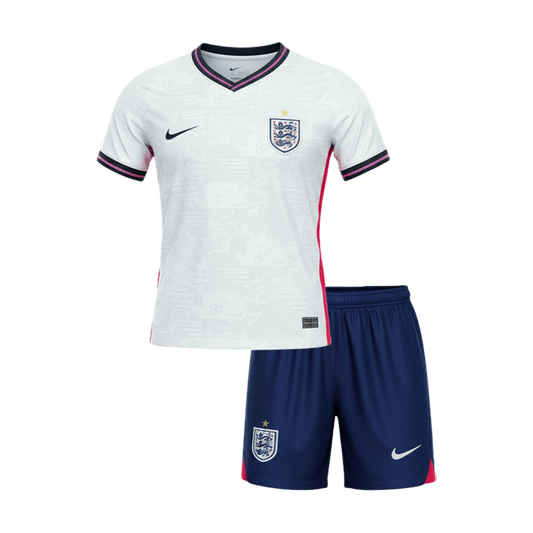 Conjunto Infantil England 2026 Primera Equipación Copa del Mundo