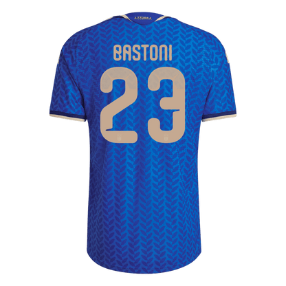 Camiseta Auténtica BASTONI #23 Italy 2026 Primera Equipación Copa del Mundo -Versión Jugador