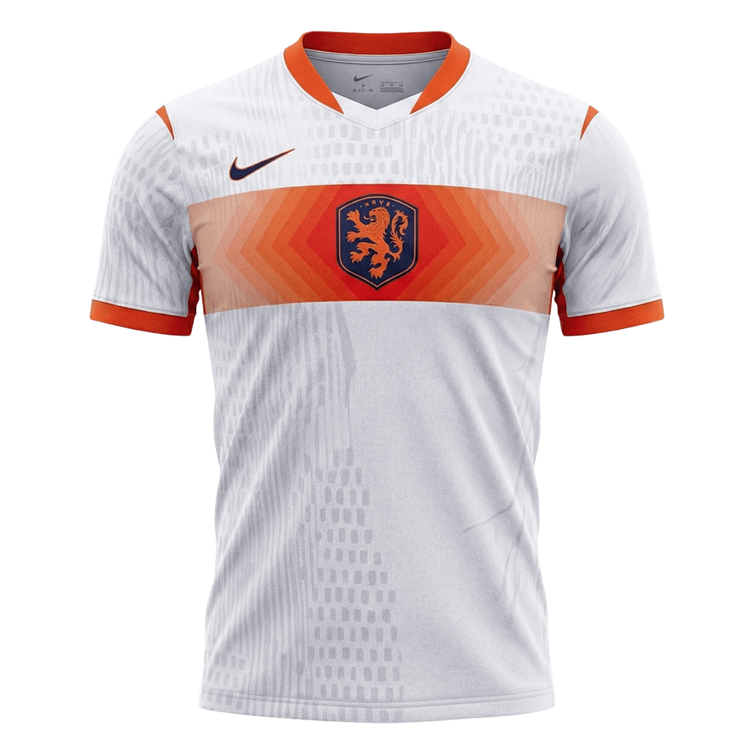 Camiseta Auténtica Netherlands 2026 Segunda Equipación Copa del Mundo -Versión Jugador