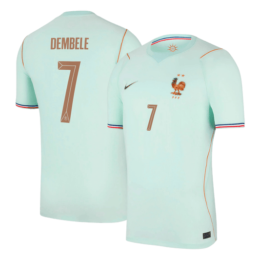 Camiseta DEMBELE #7 France 2026 Segunda Equipación Copa del Mundo - Versión Hincha