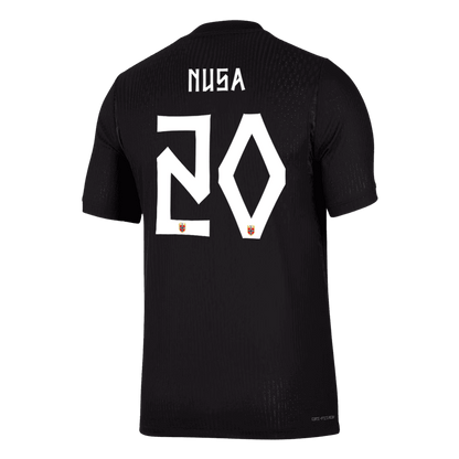 Camiseta Auténtica NUSA #20 Norway 2026 Segunda Equipación Copa del Mundo -Versión Jugador
