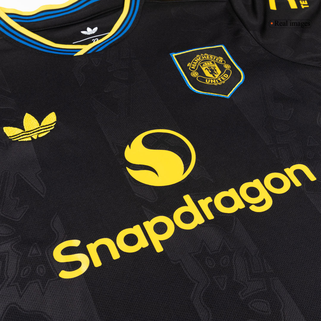 Conjunto Infantil Completo Manchester United 2025/26 Tercera Equipación Kids