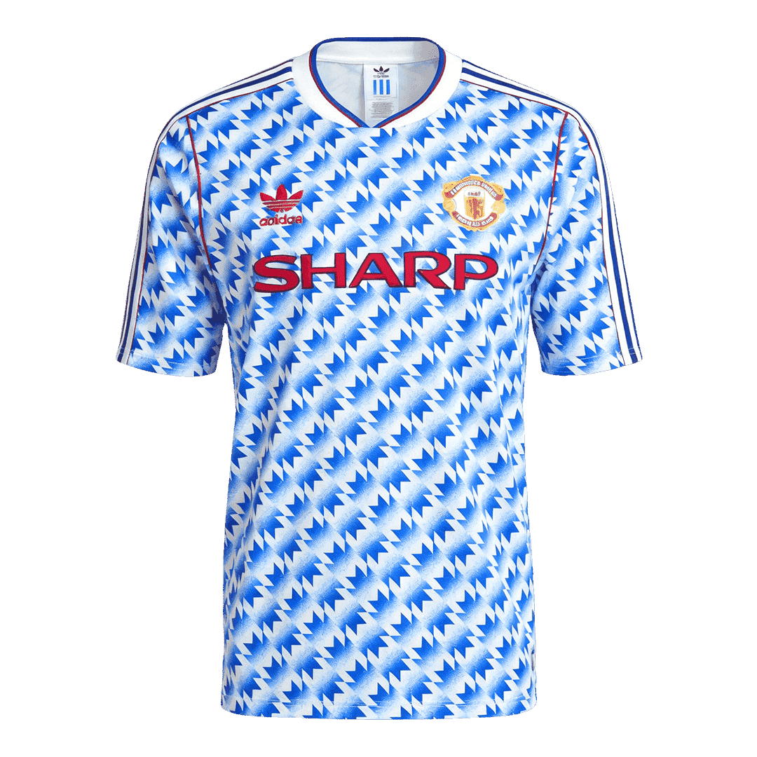 Retro 1990/92 Manchester United Segunda Equipación