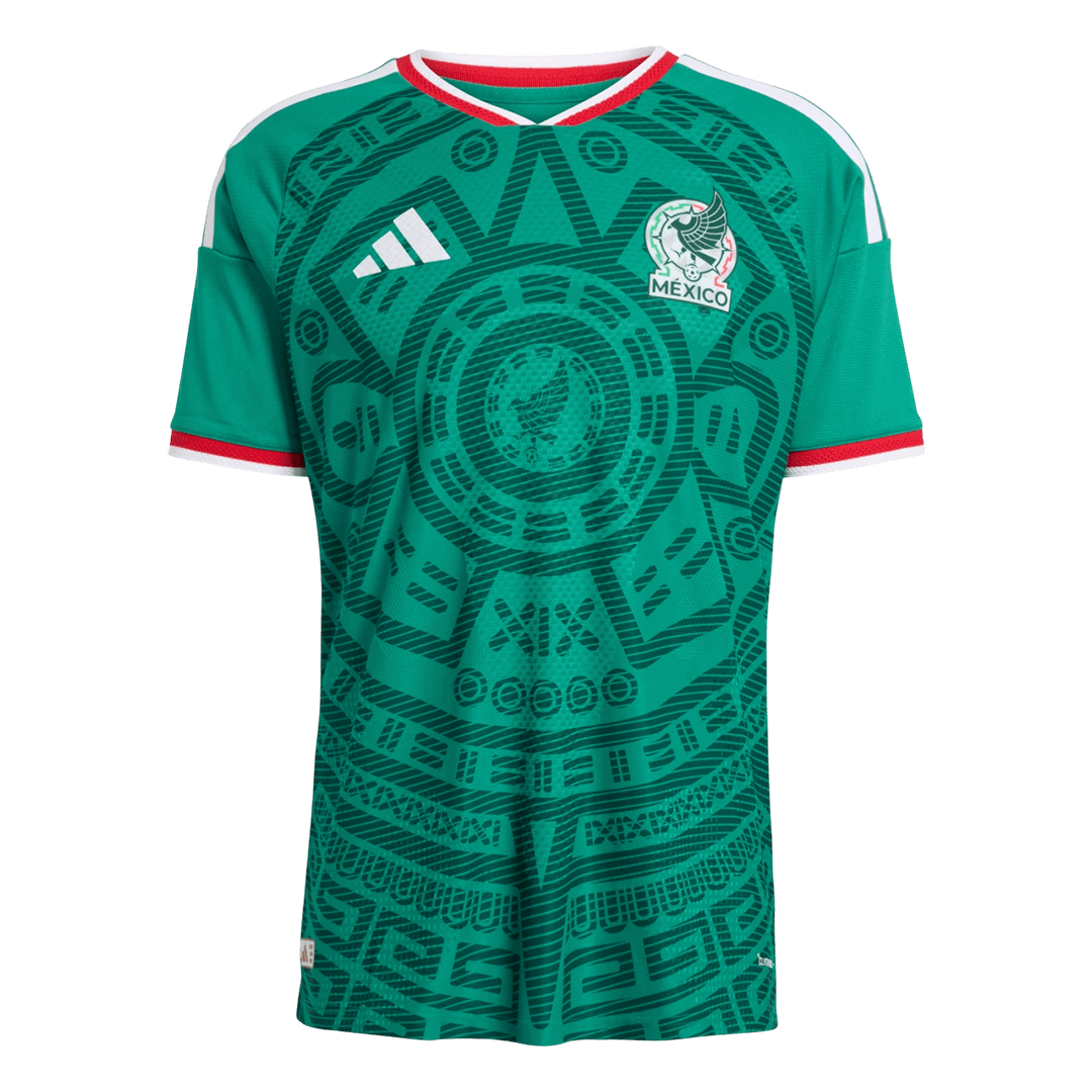 Camiseta Auténtica Mexico 2026 Primera Equipación Copa del Mundo -Versión Jugador