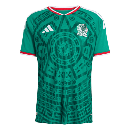 Camiseta Auténtica Mexico 2026 Primera Equipación Copa del Mundo -Versión Jugador