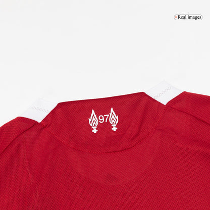 Camiseta Auténtica ISAK #9 Liverpool 2025/26 Primera Equipación-Versión Jugador-Camisetas Pasion Shop