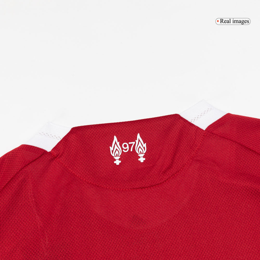 Camiseta Auténtica SZOBOSZLAI #8 Liverpool 2025/26 Primera Equipación -Versión Jugador