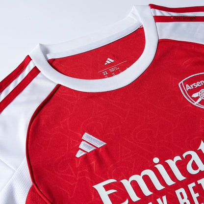 Conjunto Infantil Completo Arsenal 2025/26 Primera Equipación Kids-Camisetas Pasion Shop
