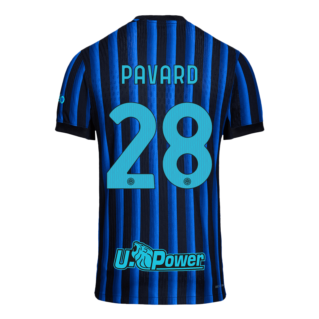 Camiseta Auténtica PAVARD #28 Inter Milan 2025/26 Primera Equipación -Versión Jugador