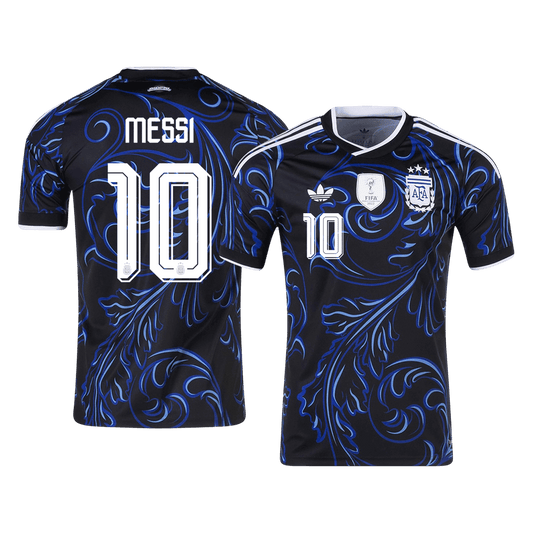 Camiseta MESSI #10 Argentina 2026 Segunda Equipación Copa del Mundo - Versión Hincha