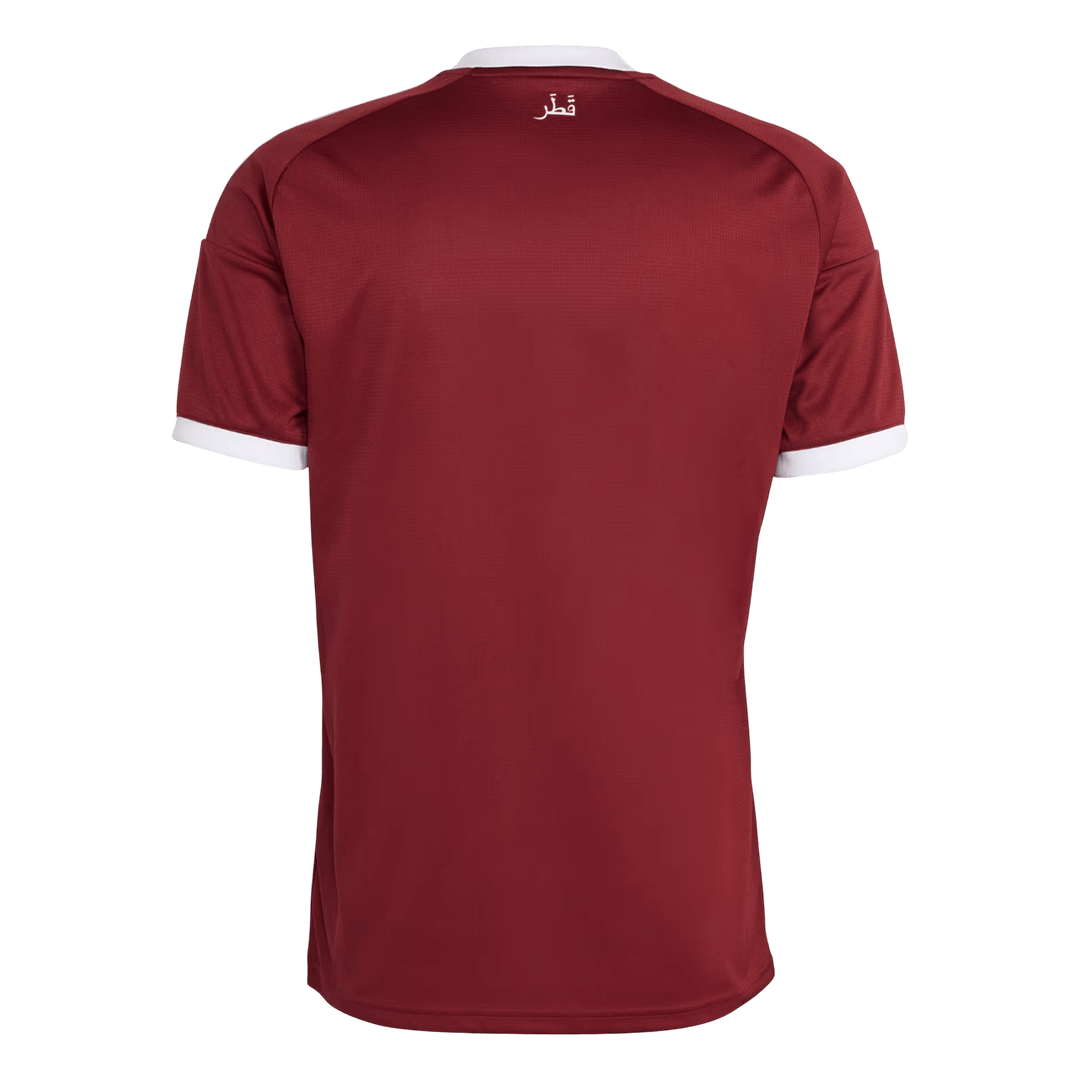 Camiseta Qatar 2026 Primera Equipación Copa del Mundo - Versión Hincha