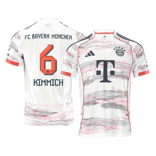 Camiseta KIMMICH #6 Bayern Munich 2025/26 Segunda Equipación - Versión Hincha