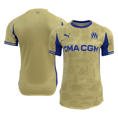 Camiseta Auténtica Marseille 2025/26 Cuarta Equipación -Versión Jugador