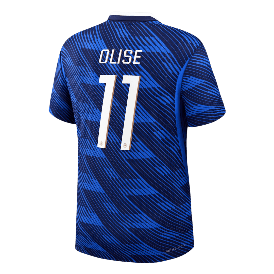 Camiseta Auténtica OLISE #11 France 2026 Primera Equipación Copa del Mundo -Versión Jugador