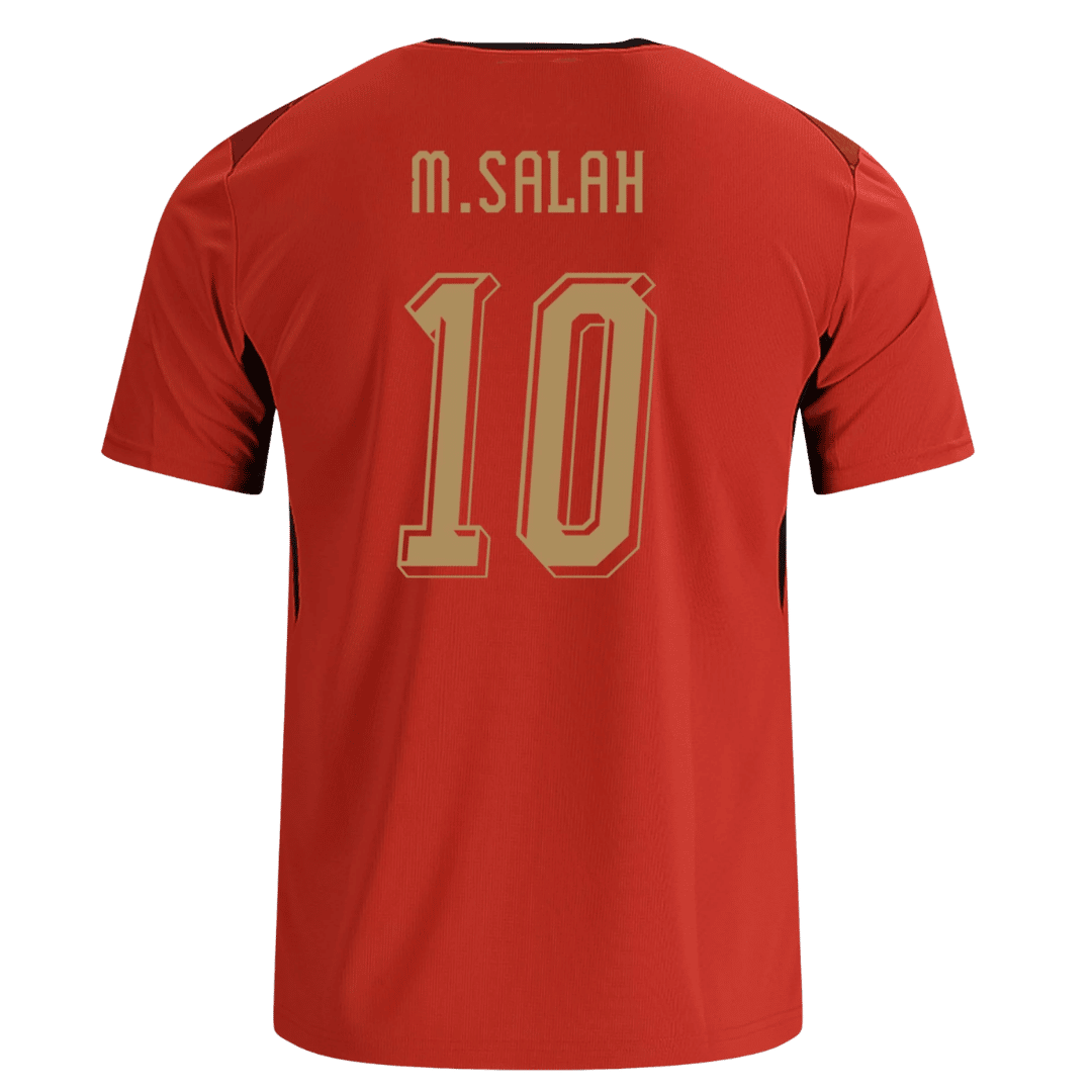 Camiseta M.SALAH #10 Egypt 2026 Primera Equipación Copa del Mundo - Versión Hincha