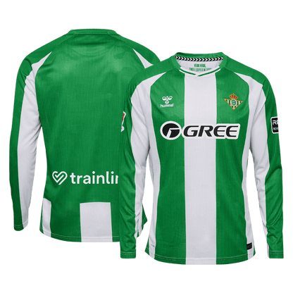 Manga Larga Real Betis 2025/26 Primera Equipación -Versión Hincha