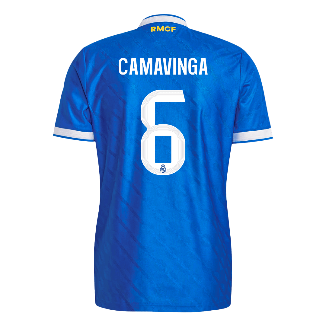 Camiseta Auténtica CAMAVINGA #6 Real Madrid 2025/26 Tercera Equipación -Versión Jugador
