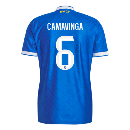 Camiseta Auténtica CAMAVINGA #6 Real Madrid 2025/26 Tercera Equipación -Versión Jugador