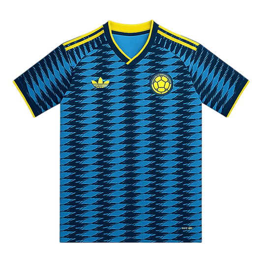 Camiseta Colombia 2026 Segunda Equipación Copa del Mundo - Versión Hincha