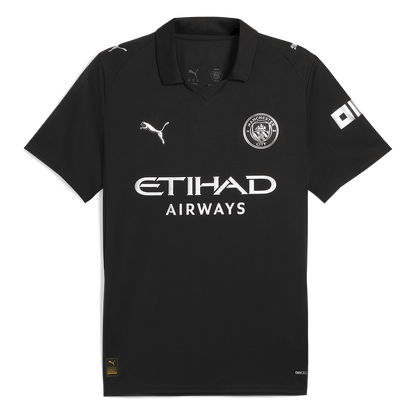 Camiseta CHERKI #10 Manchester City 2025/26 Segunda Equipación - Versión Hincha