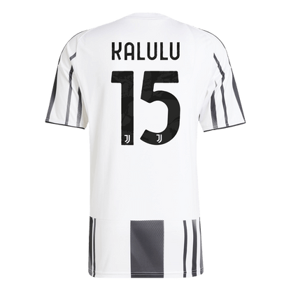 Camiseta KALULU #15 Juventus 2025/26 Primera Equipación - Versión Hincha