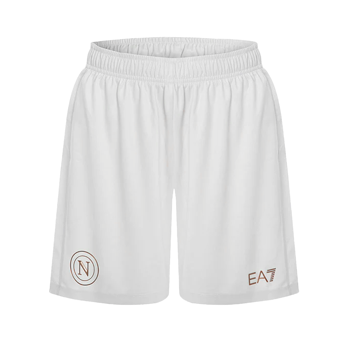 Pantalón Corto Napoli 2025/26 Segunda Equipación-Camisetas Pasion Shop