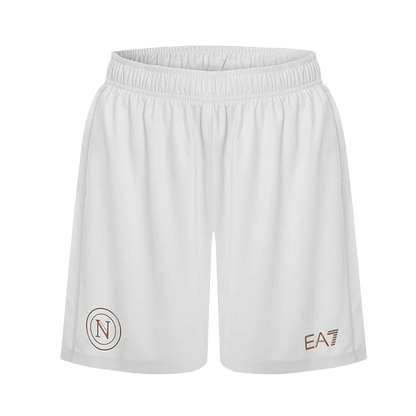 Pantalón Corto Napoli 2025/26 Segunda Equipación-Camisetas Pasion Shop