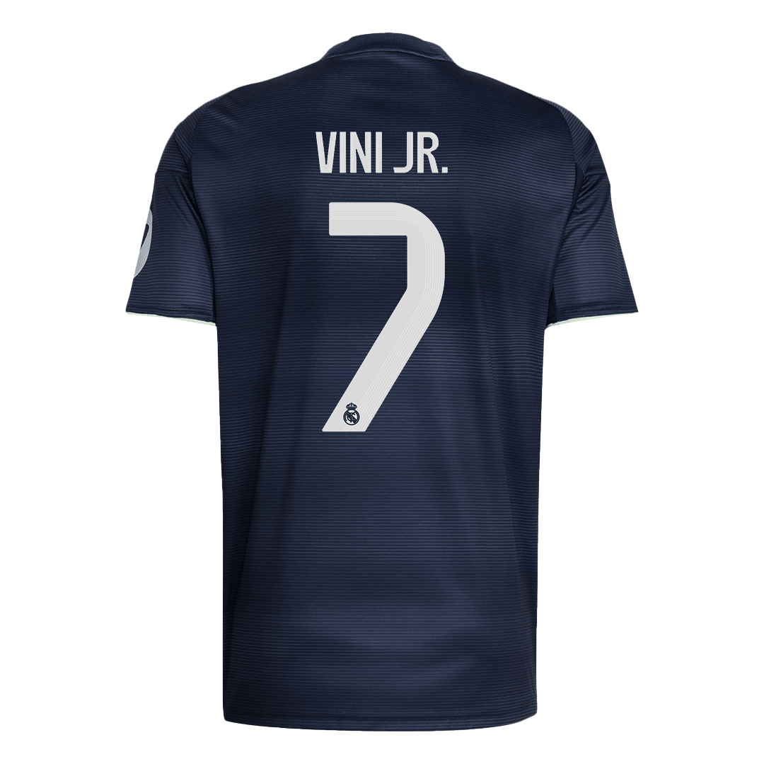 Camiseta VINI JR. #7 Real Madrid 2025/26 Segunda Equipación-Versión Hincha-Camisetas Pasion Shop