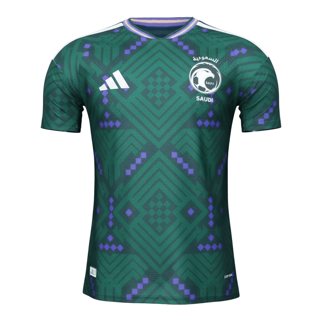 Camiseta Auténtica Saudi Arabia 2026 Primera Equipación Copa del Mundo -Versión Jugador