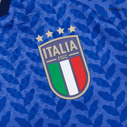 Camiseta Auténtica RASPADORI #11 Italy 2026 Primera Equipación Copa del Mundo -Versión Jugador