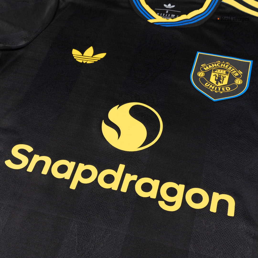 Camiseta MOUNT #7 Manchester United 2025/26 Tercera Equipación - Versión Hincha