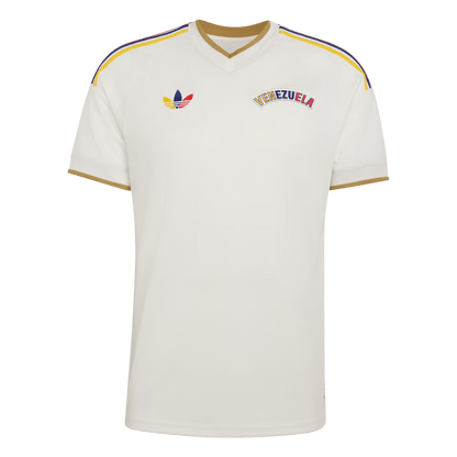 Camiseta Venezuela 2026 Segunda Equipación Copa del Mundo - Versión Hincha