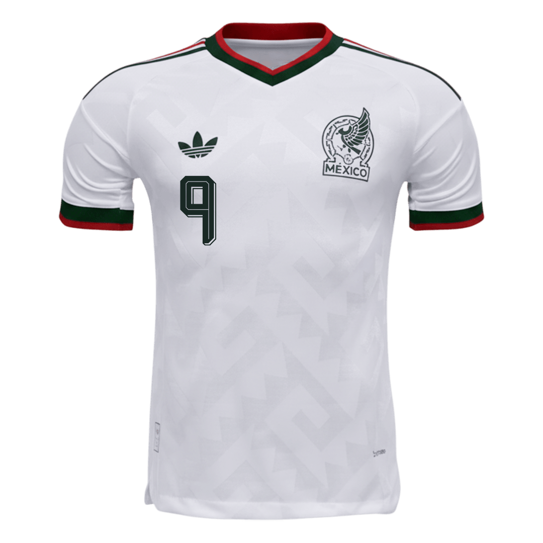 Camiseta Auténtica RAÚL #9 Mexico 2026 Segunda Equipación Copa del Mundo -Versión Jugador